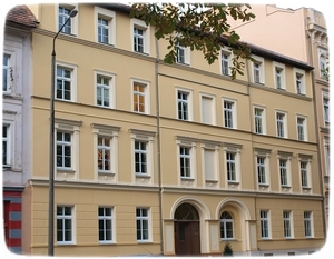 Budynek Powiatowej Ośrodek Pomocy Psychologiczno-Pedagogicznej i Doradztwa Metodycznego.